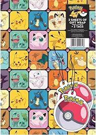 If you were looking for the recurring team skull grunt in the anime, see rapp. Pokemon Wrapping Paper 2x Tags X2 Sheets Gift Wrap Buy Online In Switzerland At Switzerland Desertcart Com Productid 49611433
