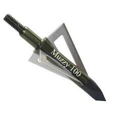 | 4 package muzzy archery trocar hb hybrid mechanical 4 blade 100 gr 3 broadheads. 3 Blade Screw In 6 Pack Muzzy Broadheads