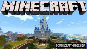 The ultimate destination for 1:1 theme parks in minecraft! Walt Disney World Magic Kingdom Map Minecraft 1 18 1 17 1 Pc Java Mods
