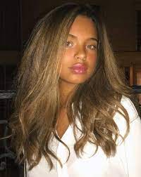 Becoming a mother is a metamorphic experience in its own right, but giving birth to mixed race babies is another experience entirely. Pin By Bry On Look Honey Brown Hair Biracial Hair Blonde Hair Girl