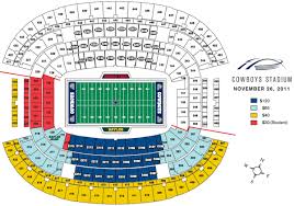 Ideas Dallas Cowboy Stadium Seating Chart With Interactive