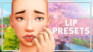 This is a default skin, which means you wont have to blacked out nostrils. 30 Lip Cas Presets You Must Have In Your Game The Sims 4 Custom Content Showcase Cc Links Viral Trends