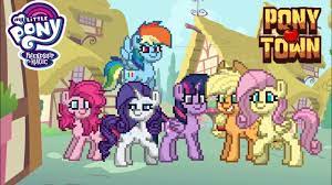 How To Make The Mane 6 In Pony Town (My Little Pony: Friendship Is Magic) -  YouTube