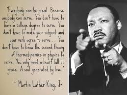 Quote On Serving Others Great Quote Inspirational People Inspirational Quotes Dr Martin Luther King Jr