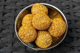 Benne Balls Trinidad S Answer To The Jawbreaker Caribbean Recipes Benne Balls Recipe