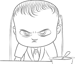 You can print or color them online at getdrawings.com for absolutely free. Boss Baby Angry Coloring Page Free Printable Coloring Pages For Kids