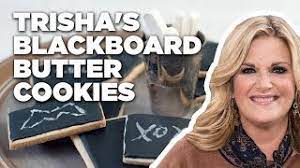 See more ideas about trisha yearwood recipes, food network recipes, recipes. Trisha Yearwood Makes Blackboard Butter Cookies Trisha S Southern Kitchen Food Network Youtube