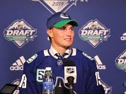 Hoglander was skating on a line with bo horvat and tanner pearson, and each of his linemates. Vancouver Canucks Nils Hoglander Steal Of The 2019 Draft