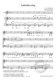 Gabriellas sång (from the film.såsom i himmeln) artist: Gabriellas Sang De Stefan Nilsson Comprar En Stretta Tienda De Partituras Online