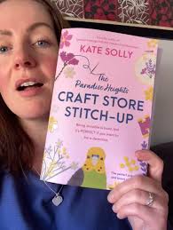 I’m speaking to 2 wonderful authors next week and 2 different events.  Hopefully I don’t MIX UP my questions, that would be a STITCH UP 😂 🪡 ,  First up- @katesollywriter launch for THE PARADISE HEIGHTS ...