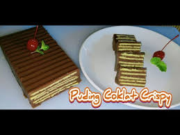 Berikut resep kreasi kue kering coklat, sajian soesial lebaran untuk kerabat. Resep Kue Puding Coklat Crispy