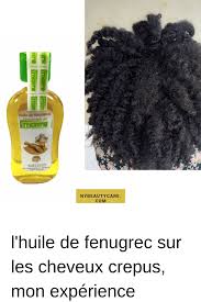 L Huile De Fenugrec Sur Les Cheveux Mon Experience Nybeauty Care Huile De Fenugrec Fenugrec Produits Naturels Pour Cheveux