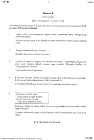 Analisis kertas 1 percubaan spm bahasa melayu 2015. Lamanbahasa S Blog Peperiksaan Percubaan Spm 2015 Bahasa Melayu Kertas 1 Dua Jam Lima Belas Minit Jangan Buka Kertas Soalan Ini Pdf Document