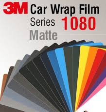 3m Car Wrap Film 1080 Matte Colors