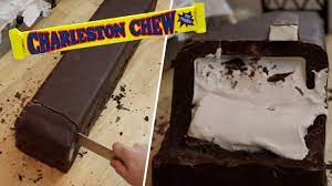 Stir in vanilla and pecans. Giant Charleston Chew Candy Bar How To Make A 25lb Candy Youtube