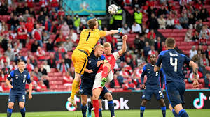 Andreas cornelius (denmark) header from the centre of the box to the bottom left corner. Euro 2020 Debutants Finland Beat Denmark But Game Overshadowed By Eriksen Collapse Football News Hindustan Times
