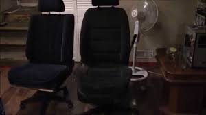 And it has an extremely comfortable back that molds around and supports your back. Making A Car Seat Office Chair Youtube