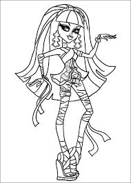 Pin Auf Monster High Ausmalbilder Zum Ausdrucken