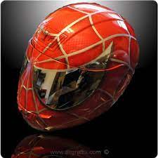 Spiderman Helmet Custom Painted Motorcycle Helmets Motorbike Helmet Cool Bike Helmets