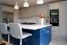 An Innova Stanbury Bespoke Painted Shaker Kitchen Diy Kitchen Cheap Kitchen Units Light Grey Kitchens
