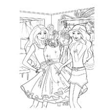 You just have to have colored pencils or markers and give life to your favorite doll! Top 50 Free Printable Barbie Coloring Pages Online