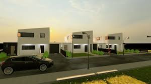 Progetti Di Case A Schiera Con Patio O Giardino Esempi E Dwg Da Scaricare Biblus Bim