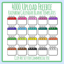 4000 Upload Freebie Calendar Blank Templates For Daily Icons Etc Clip Art In 2020 Clip Art Clip Art Freebies Calendar Clipart