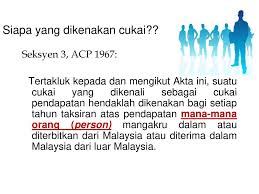 Amerika syarikat mempunyai sistem cukai progresif, yang bermaksud bahawa bahagian yang berlainan dari pendapatan seseorang dikenakan cukai pada kadar yang semakin meningkat. Cg3513 Kuliah 1 2 Sistem Percukaian Di Malaysia Ppt Download