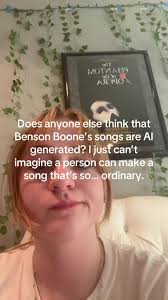 Benson Boone Ia Creates Song