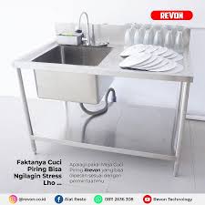 Kini banyak sekali model dan warna wastafel sehingga menjadikannya unik. Meja Cuci Piring Di Magelang Stainless Steel Bisa Custom Revon