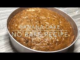 No Oven Moist Banana Cake With Easy Ingredients No Vanilla Extract With Bear Brand Powdered Milk Youtube Moist Banana Bread Banana Cake Yummy Cakes