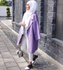 Is gray paint going out of style 2019 hijab style pic. All The Ways To Incorporate Purple Into Your Wardrobe Hijab Fashion Inspiration