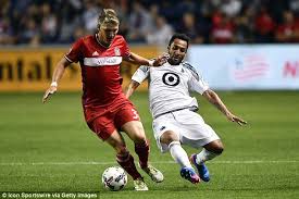 Mit 0:4 unterlag seine mannschaft am mittwoch in der 1. Bastian Schweinsteiger Signs New Chicago Fire Contract Daily Mail Online