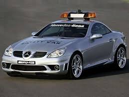 Mercedes Slk 55 Amg Safety Car Voiture Mercedes Voiture Voitures Musclees