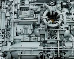 Image of LEGO greebling parts