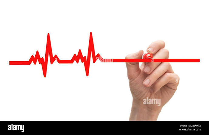Heart beat line dead hi-res stock photography and images - Alamy