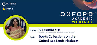Oxford Academic Platform Overview Webinar - iGroup