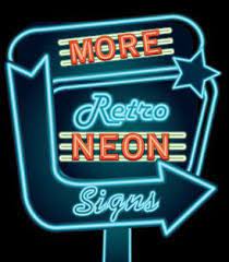 Classic Drive In Theatre With Cars And Neon Sign Neon Signs Diner Sign Classic