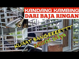 Biasanya kanopi bisa dengan mudah kita temui di teras rumah. Kandang Kambing Dari Baja Ringan Youtube