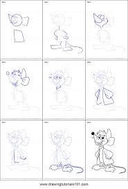 How To Draw Jaq From Cinderella Printable Drawing Sheet By Drawingtutorials101 Com In 2020 Disney Character Drawings Disney Drawing Tutorial Easy Disney Drawings