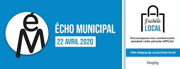 Nous sommes le 22 avril 2012, date de la 42e édition du jour de la terre, un évènement planétaire qui à montréal va engendrer la plus en effet, dès la fin de matinée du 22 avril, les rues de montréal se. Echo Municipal Du 22 Avril 2020 Ville De Magog