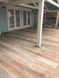 Concrete Floor Stained To Look Like A Wood Floor I Love This Concrete Stained Floors Concrete Patio Concrete Stain Patio