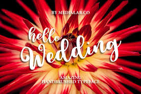 Can make it easier to convey the message in your design. Hello Wedding 16450 Script Font Bundles