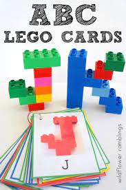 alphabet lego cards uppercase free printable wildflower ramblings new