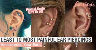 Least To Most Painful Ear Piercings Girlstyle Singapore