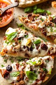 French Bread Pizza The Cozy Apron Recipe French Bread Pizza Recipes Food