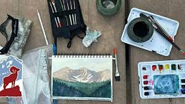 Watercolor Journaling in the Kawuneeche Valley