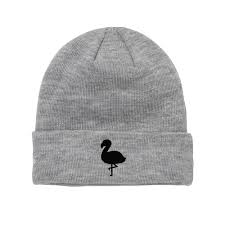 Check out our flamingo beanie selection for the very best in unique or custom, handmade pieces from our winter hats shops. Flamingo Cuffed Beanie