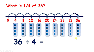 Quarter Of A Quantity | How Many Quarters In One | Fractions For Year One -  Youtube