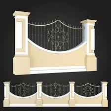 Fence 019 Fence Wall Design Gate Wall Design Compound Wall Gate Design